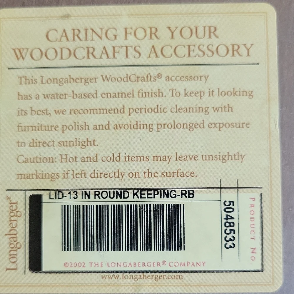 Longaberger Brown Woven Basket Accents